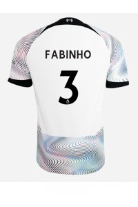 Fotbalové Dres Liverpool Fabinho #3 Venkovní Oblečení 2022-23 Krátký Rukáv